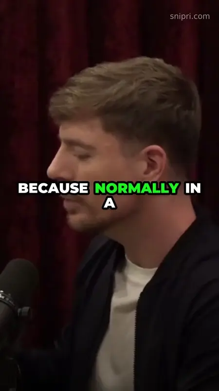 Vertical podcast clip with word-level captions